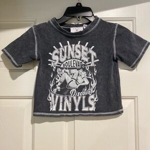 Daisy Street Sunset Blvd Records t shirt girls small